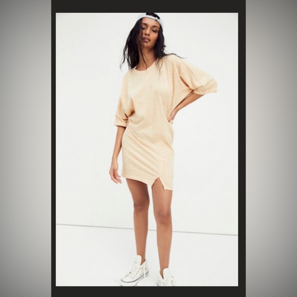 Free People T-Shirt Dress - Small